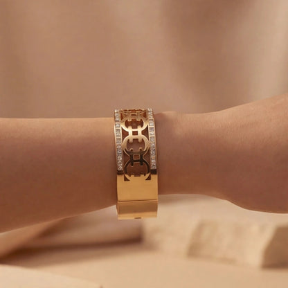 Lumière Anti-Tarnish Filigree Cuff