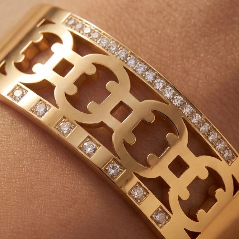 Lumière Anti-Tarnish Filigree Cuff