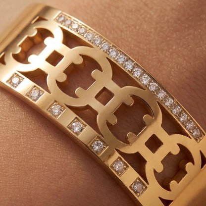 Lumière Anti-Tarnish Filigree Cuff