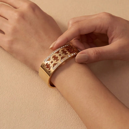 Lumière Anti-Tarnish Filigree Cuff