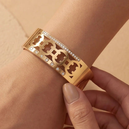 Lumière Anti-Tarnish Filigree Cuff