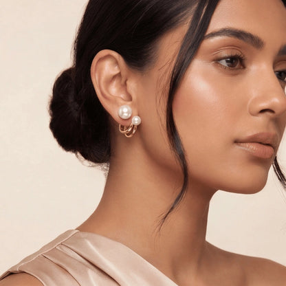 Lumière Double Pearl Cuffs