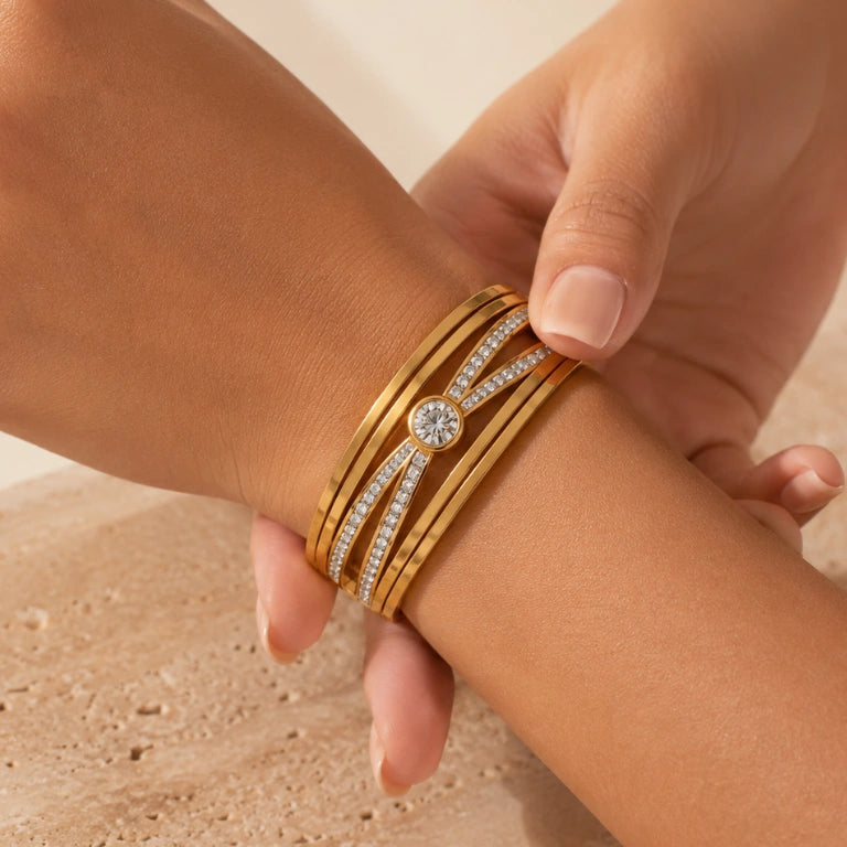 Lumina Anti-Tarnishing Multi-Band Ring