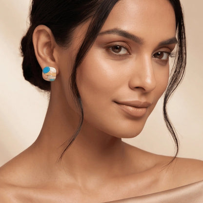 Mosaic Petal Studs
