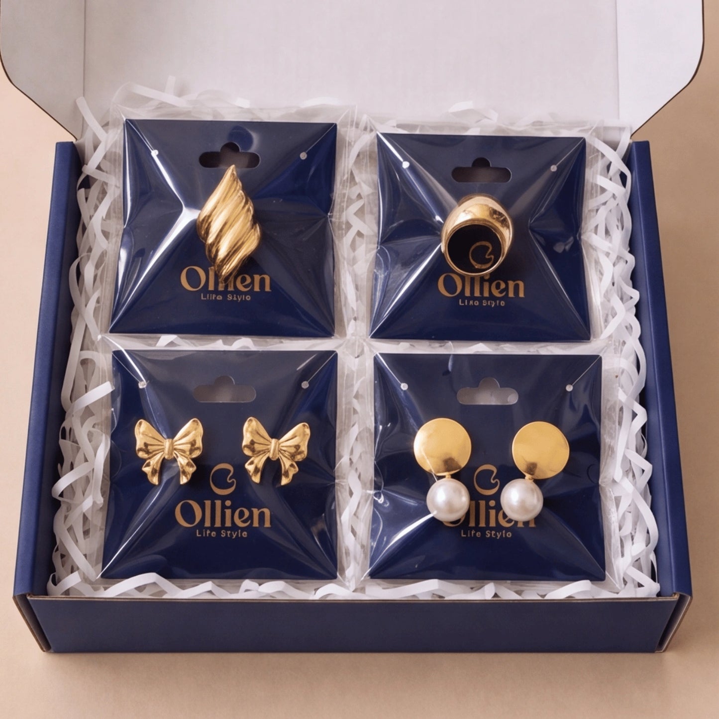 Rakhi Special: 4-Piece Earring Gift Box