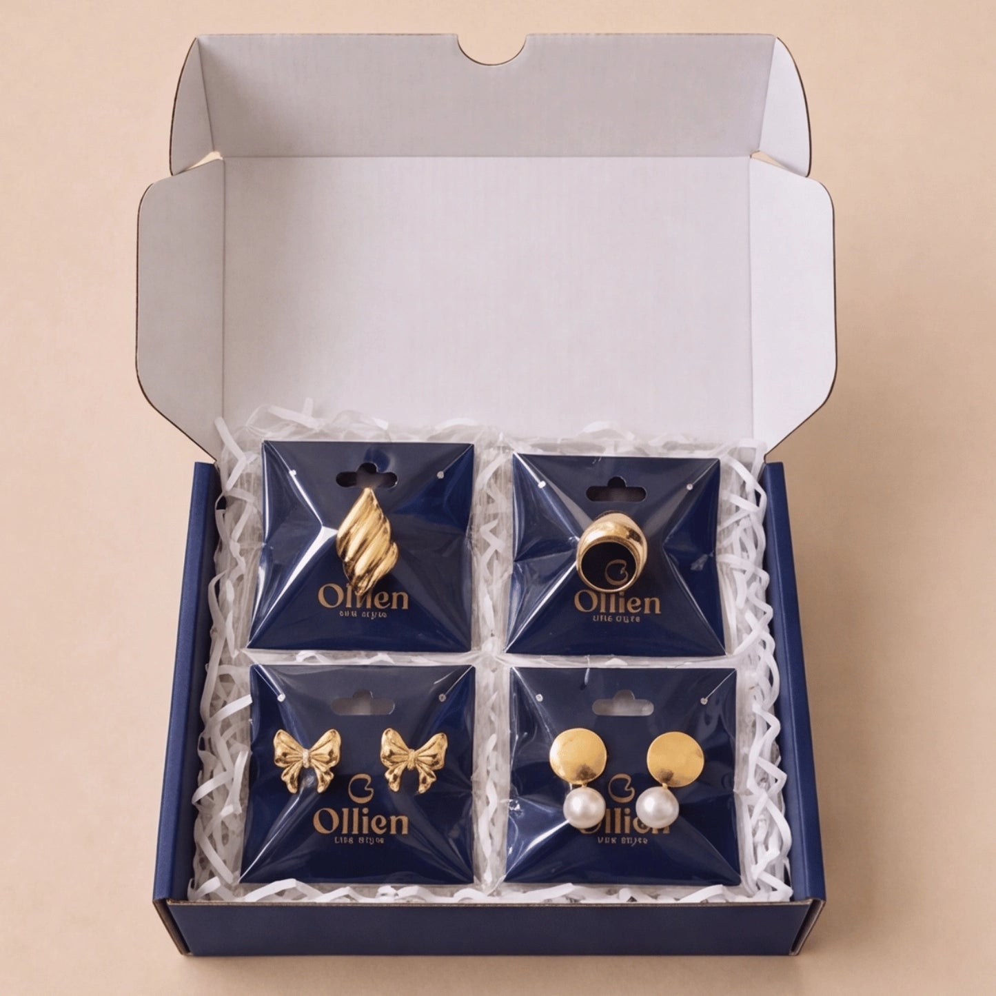 Rakhi Special: 4-Piece Earring Gift Box