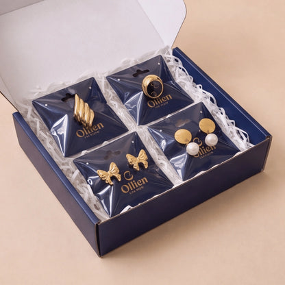 Rakhi Special: 4-Piece Earring Gift Box