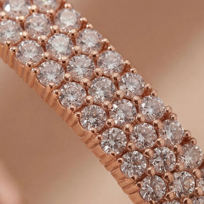 Rose Radiance Pavé Bangle