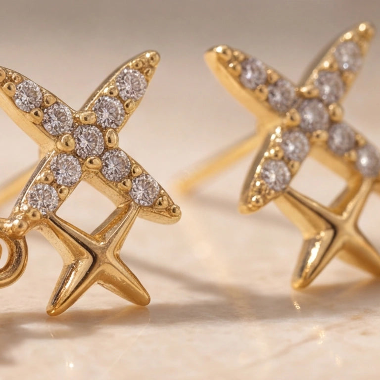 Starline Pearl Accent Drops