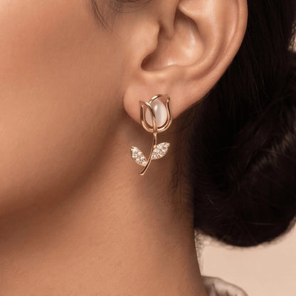 The Gilded Tulip Studs