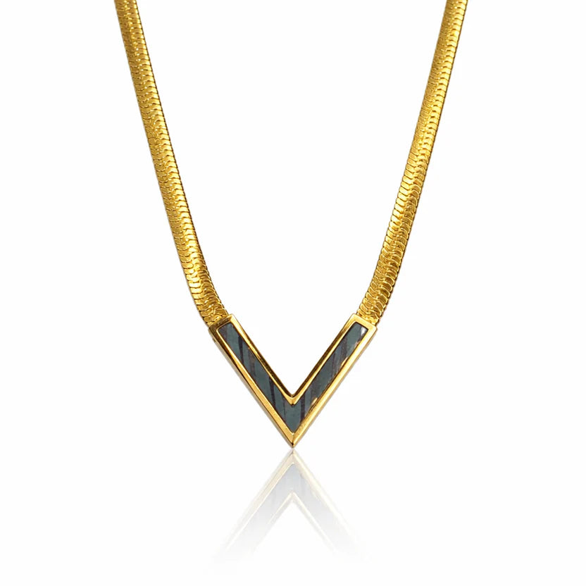 Verge V-Motif Necklace