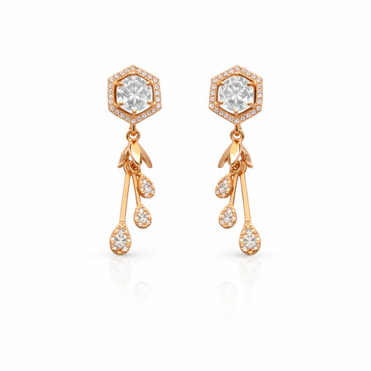 Celeste Drop Spark Earrings