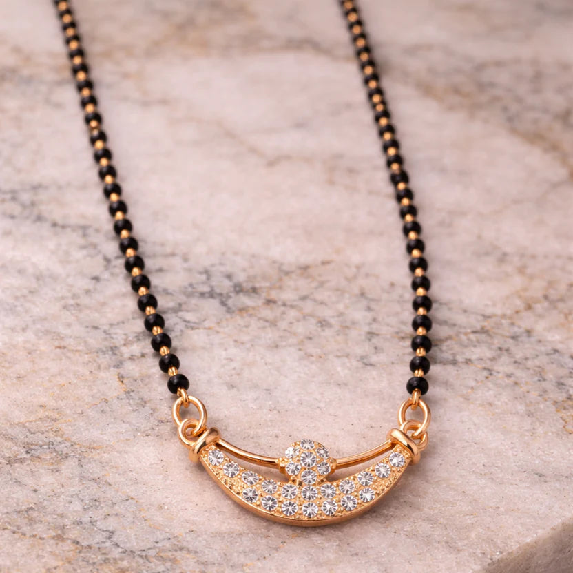 Celestial Crescent Mangalsutra