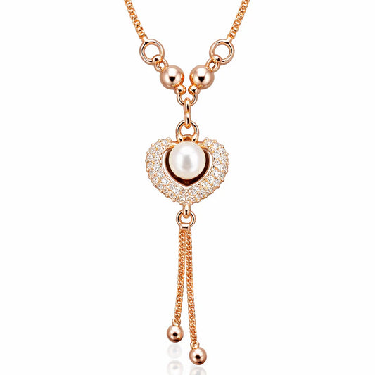 Refined Sparkle CZ Necklace