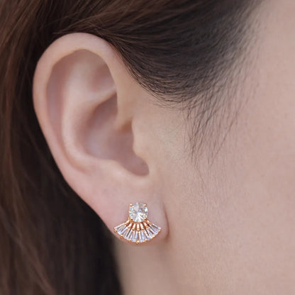 Aurelia Fan Studs