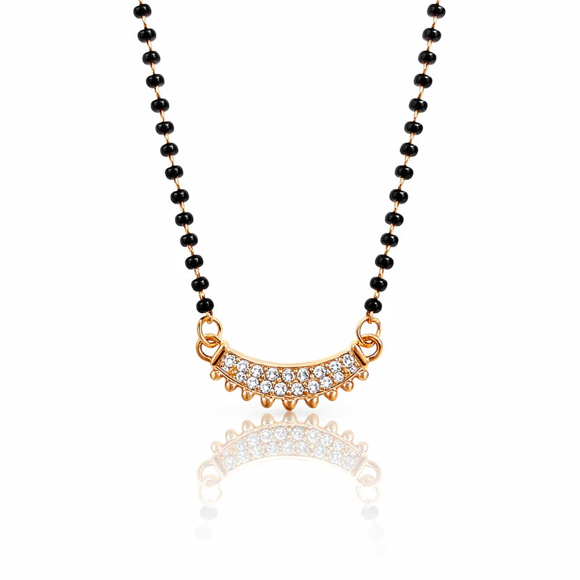 The Crescent Aura Mangalsutra