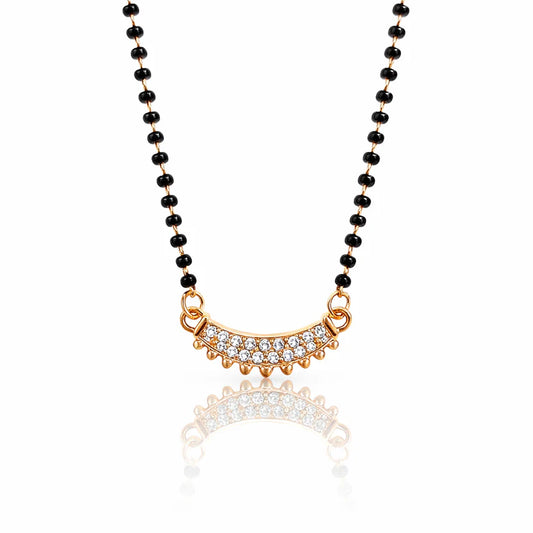 The Crescent Aura Mangalsutra
