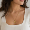 Aura Heart Beaded Pendant