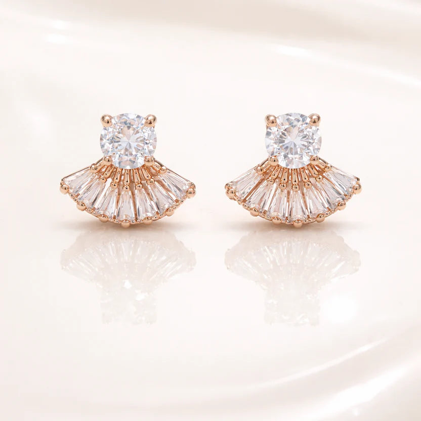 Aurelia Fan Studs