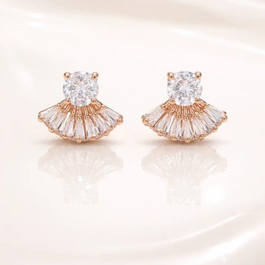 Aurelia Fan Studs
