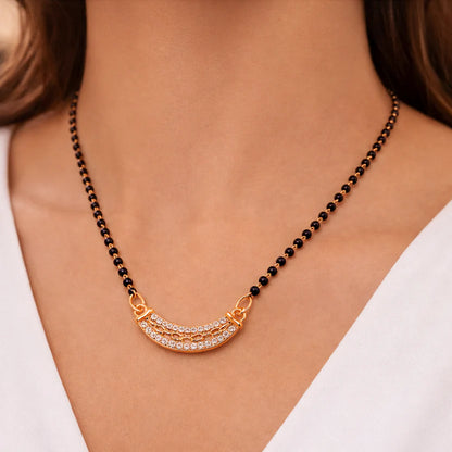 Aurelia Crescent Mangalsutra