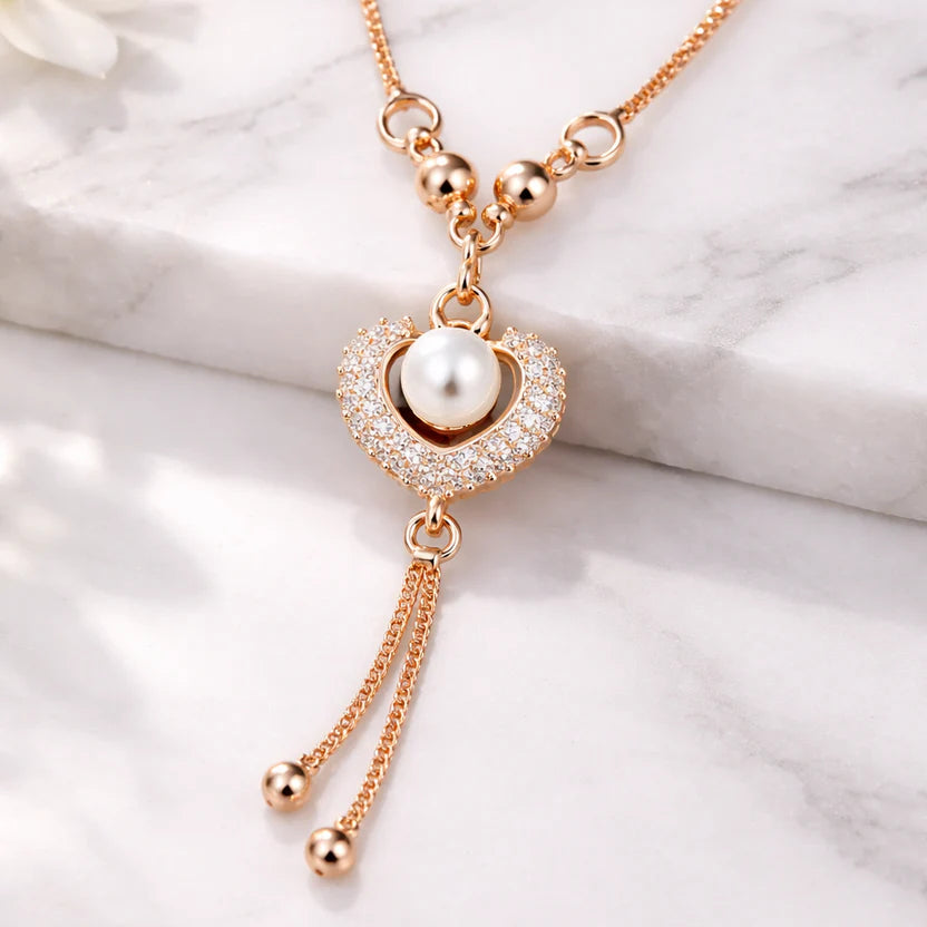 Refined Sparkle CZ Necklace