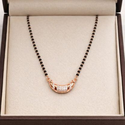 Crescent Moon Mangalsutra