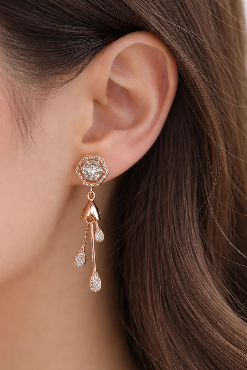 Celeste Drop Spark Earrings
