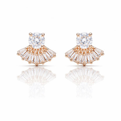 Aurelia Fan Studs