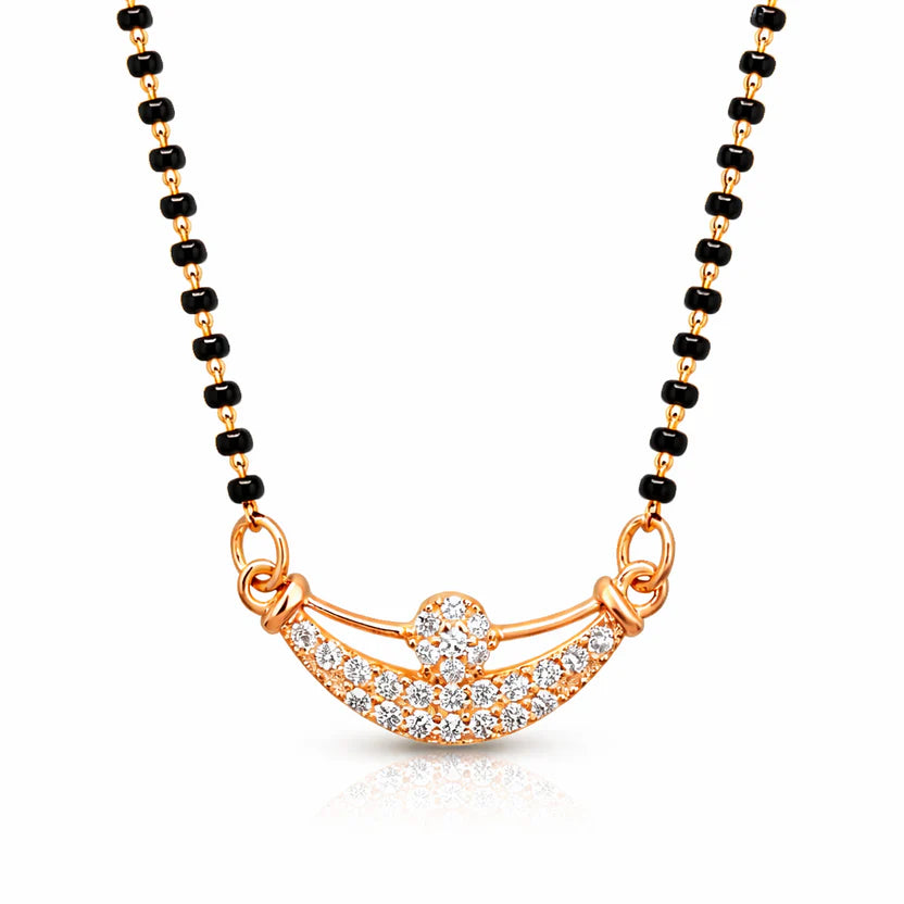 Celestial Crescent Mangalsutra
