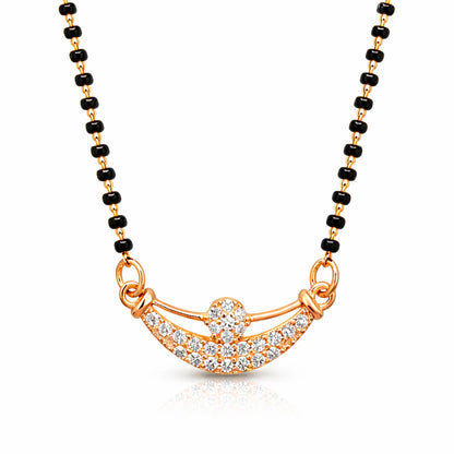 Celestial Crescent Mangalsutra