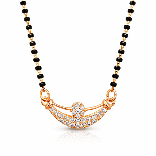 Celestial Crescent Mangalsutra