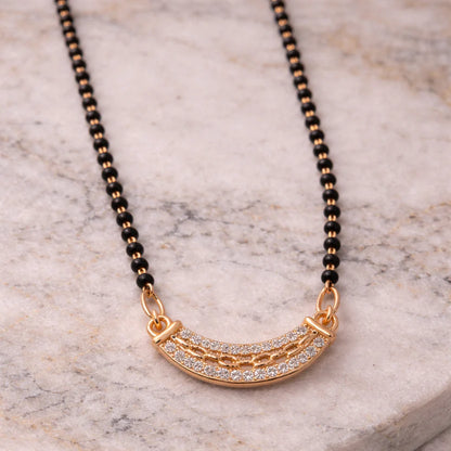 Aurelia Crescent Mangalsutra