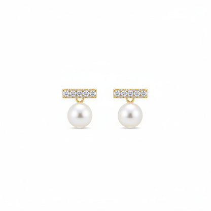 Aurelia Pearl Drop Studs