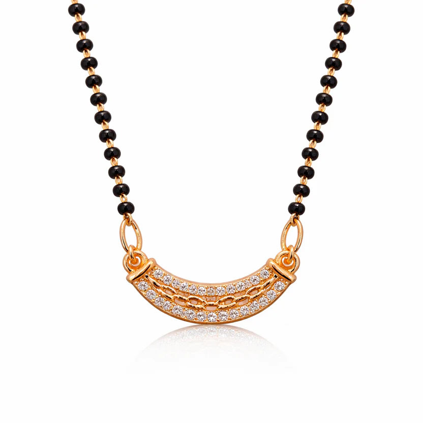 Aurelia Crescent Mangalsutra