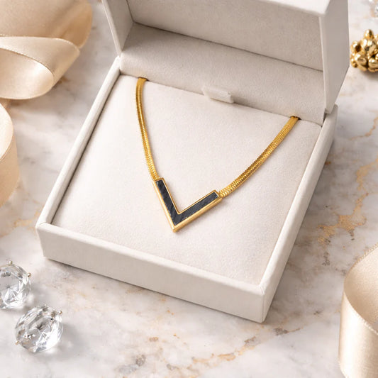 Verge V-Motif Necklace