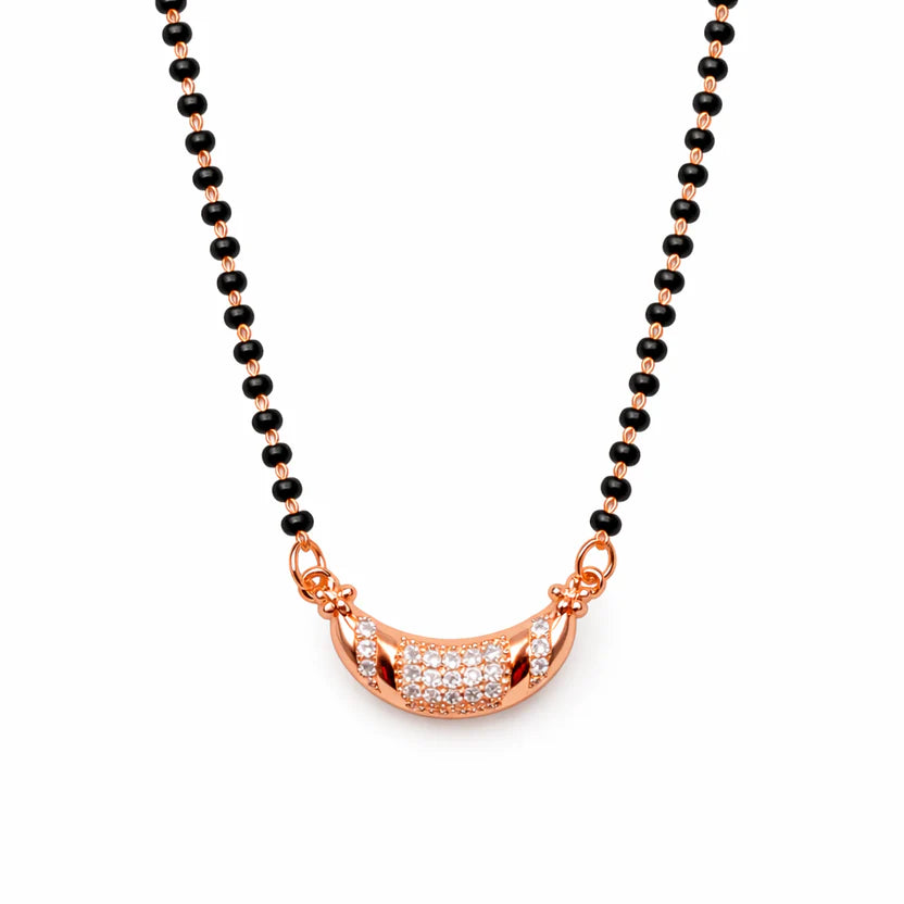 Crescent Moon Mangalsutra
