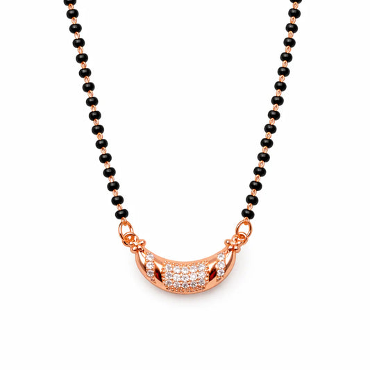 Crescent Moon Mangalsutra