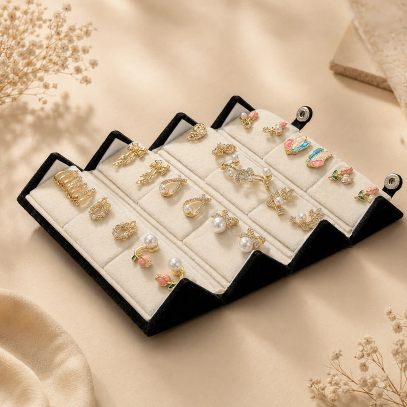 Blossom & Bows Earring Set