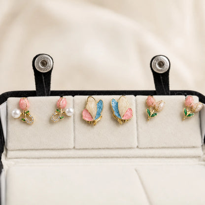 Blossom & Bows Earring Set