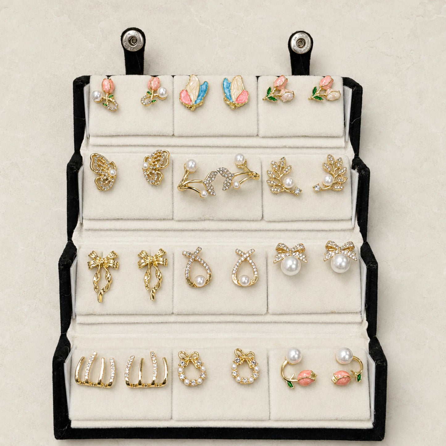 Blossom & Bows Earring Set